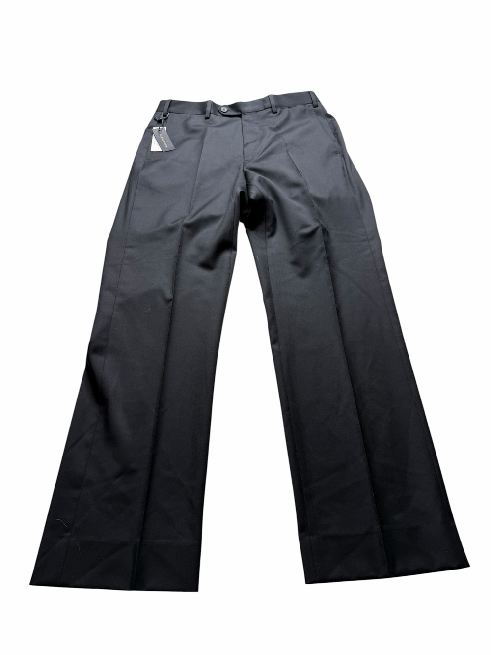 J.HILBURN Wool Men's Black Dress Pants Tailored Trouser Pants Size 31 NWT